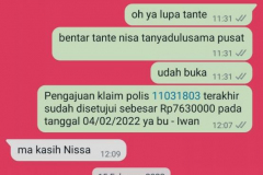 Klaim Rawat jalan setelah rawat inap